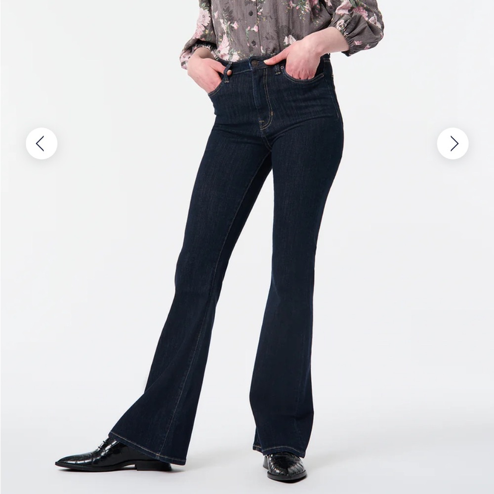 NWT Buffalo David Bitton, Joplin, Indigo, High Rise, Flared Jeans, size 25